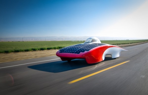 Stanford's solar car, via cleantechnica.com